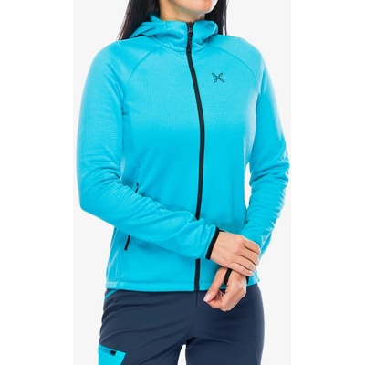 Montura Fadis Grid Hooded Maglia turquoise
