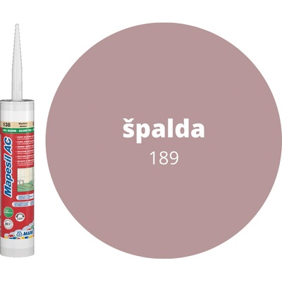 MAPEI silikón Mapesil AC 189, špalda (310 ml)