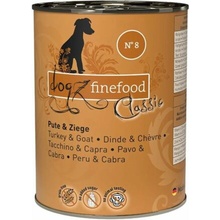 Dogz finefood No.8 s krůtím & kozím masem 400 g