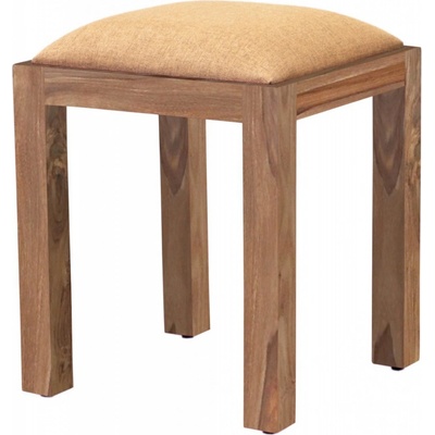 indickynabytek.cz - Taburet Rami s potahem 40x45x40 z masivu palisandr / sheesham