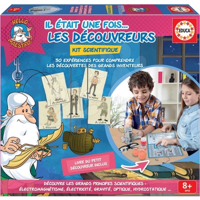 Educa Hello Maestro Vynálezci a Bádatelia po francúzsky od 8 rokov