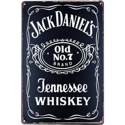 Plechová retro cedule Jack Daniels