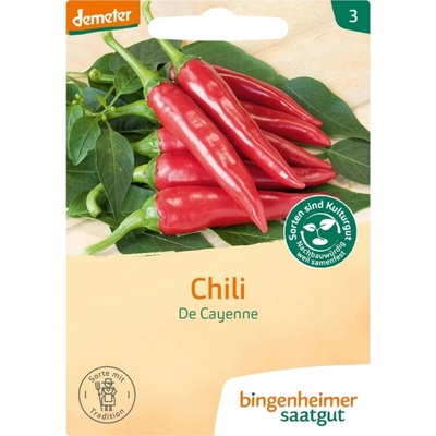 Bingenheimer Saatgut Chilli "De Cayenne" 1 bal.