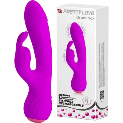 Вибратор за интензивна двойна стимулация, 17, 9см. - Broderick (DEBRA01154)