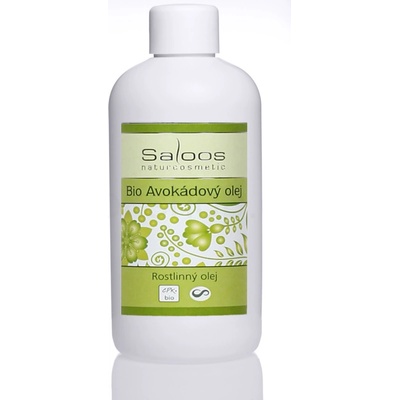Saloos Bio avokádový rastlinný olej lisovaný za studena 50 ml