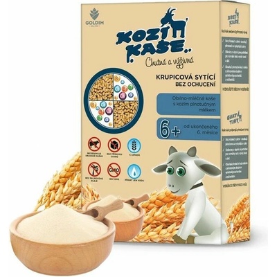 Goldim Sýta kozia krupicová kaša 200 g