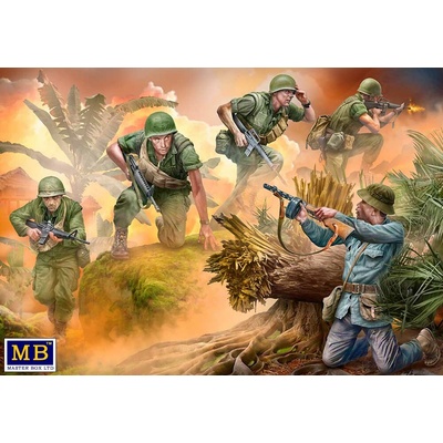 MASTER BOX LTD SHOOTOUT! Vietnam War series 1:35