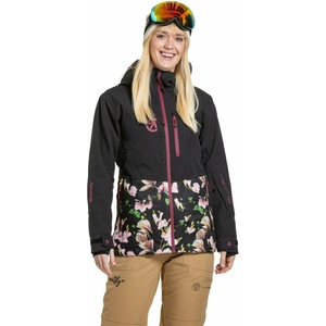 Meatfly женска SNB & SKI якета Gaia Magnolia / Black Meatfly | Cheren | ЖЕНИ | XS