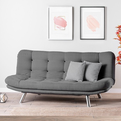 ASG Разтегателен диван misa - сиво (8681875299328)