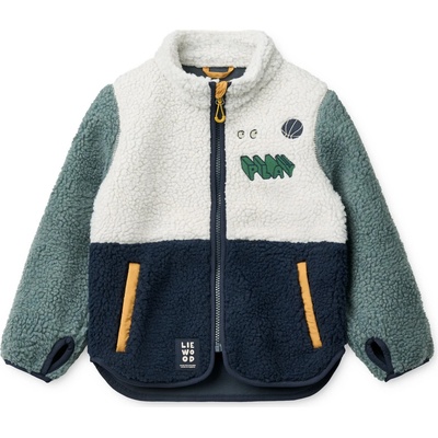 LIEWOOD Детско поларено яке LIEWOOD Kid's Nolan Pile Jacket Fleece jacket - Play Mix - размер 122 (EU) (703-6690-1518)