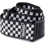 Dunlop D38-31BK B&W Check Black Колан за китара