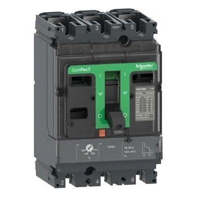 Schneider Electric Jistič NSX100H 70kA AC 3P3D 50A TMD C10H3TM050