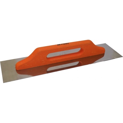 ProTec Hladítko nerezové hladké s dřevěnou rukojetí 490×130 mm