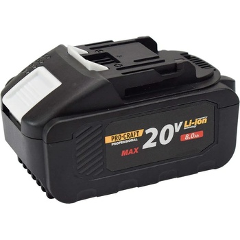 PRO-CRAFT Акумулаторна батерия PROCRAFT 20/8, Li-ion, 20V, 8Ah (UNI-06434)