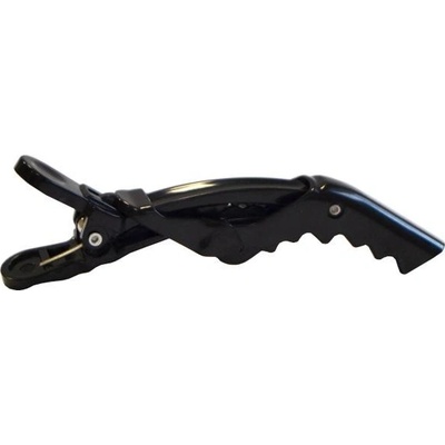 Klipsa do vlasov Duko 2436 9 cm - plastová, čierna, 1 ks (2436-black)