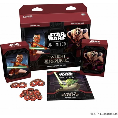 Fantasy Flight Games Star Wars: Unlimited Twilight of the Republic Two-Player Starter