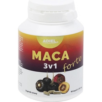 Adiel Maca 3v1 forte 90 kapsúl