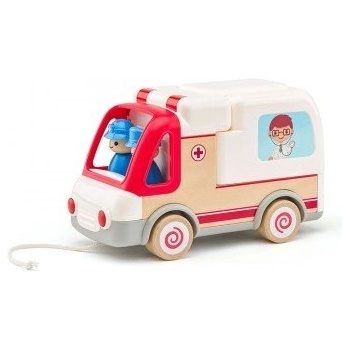 Image 1 of Woodyland Woody - Линейка със звук и светлина, голяма, за дърпане