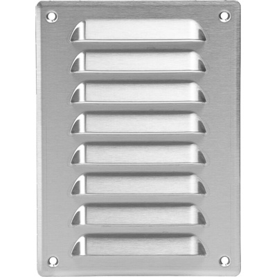 Ventishop KVMn 140x190 nerezová větrací mřížka se síťkou, nerez