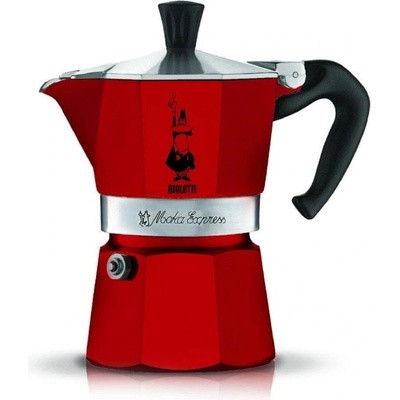 Bialetti Moka Express 3 červená