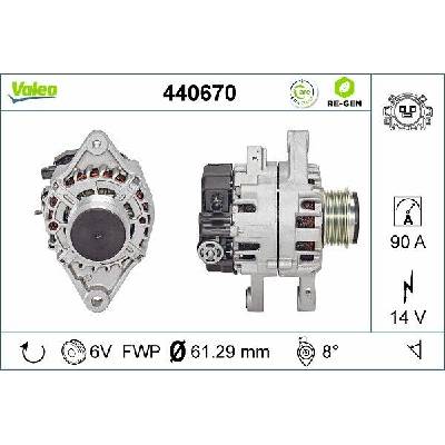 generátor VALEO 440670 440670