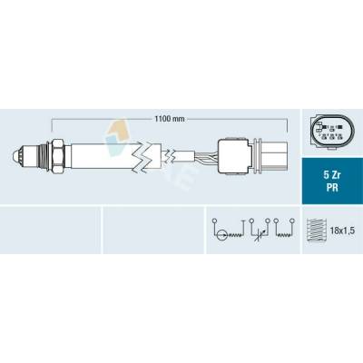 Lambda sonda FAE 75156