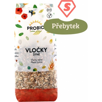 PROBIO Žitné vločky BIO 250 g – Zboží Dáma