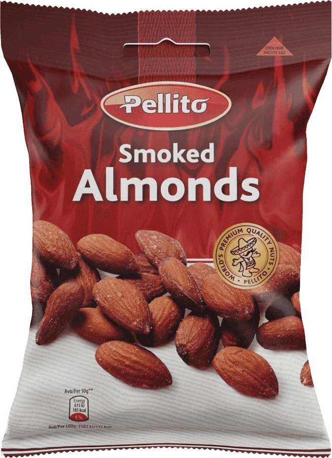 Pellito Mandle Údené 75 g