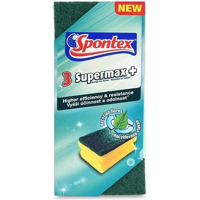 Spontex Super Max+ houba tvarovaná velká 3 ks – Hledejceny.cz