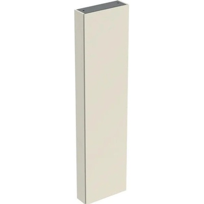 Geberit iCon vysoká skříňka, 1x dvířka, vnitřní zrcadlo, 45x15x180 cm, lakovaná s vysokým leskem, písková šedá 502.317.JL.1