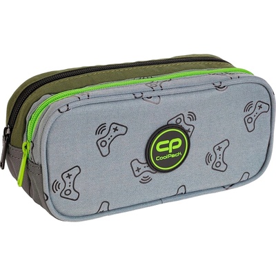 COOLPACK Ученически несесер Cool Pack Duke - Gaming, 2 ципа (F065684)