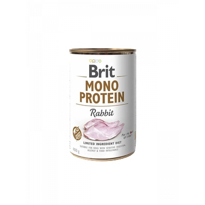 Brit Care Monoprotein Rabbit със 76% прясно заешко месо 400гр
