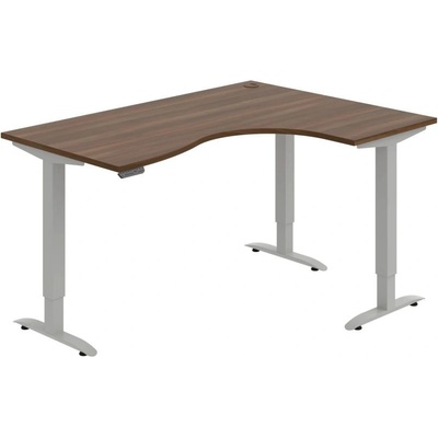 OFFICE PRO s.r.o. HOBIS trigon elektr.staviteľný stôl pamäť.ovlád. - MST 2M 2005 L, orech