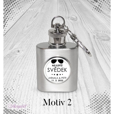 Mini placatka Nejlepší svědek | Motiv 2