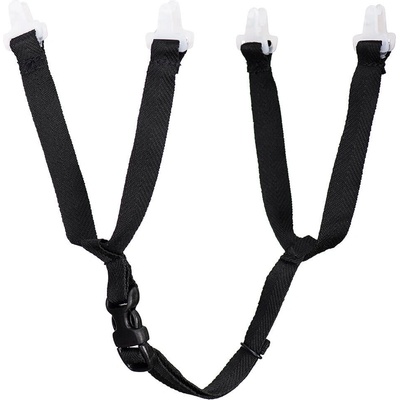Portwest work safe pa11 / Четириточкова каишка за подбрадник, пакет от 5 (pa11bkr)