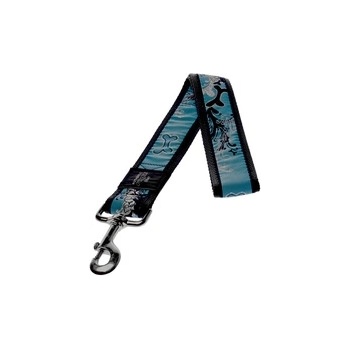 Rogz Turquoise chrome XXL - Повод за кучета , 40мм / 50 см. тюркоазно синьо