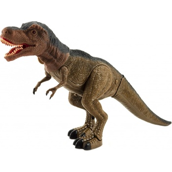 Teddies Dinosaurus chodící plast 40 cm na baterie se světlem se zvukem v krabici