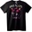 NOONEBRAND Тениска Omar & The 12 - Първа муза - 2XL, Black