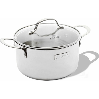 Elmich Trojvrstvový nerezový hrniec na indukciu Trimax 20 cm 3,5 l