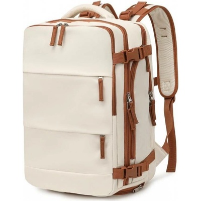 Konofactory Bílý multifunkční do letadla s USB portem Gadget 25 l