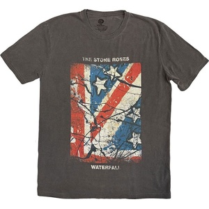 The Stone Roses Waterfall Jumbo-Print Stone Wash Charcoal Grey L Риза (STRSTNW36MC03)