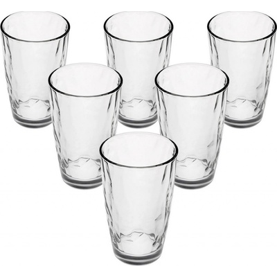 Bormioli Rocco sada pohárov na long drink Kaleido 6 x 370 ml