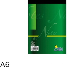 NOTES Bohemia Blok A6 čtvereček 50 listů