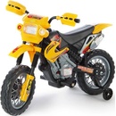 Kids World elektrická motorka Enduro-žlutá
