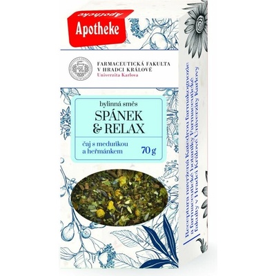 Farmaceutická fakulta Čaj Spánok a relax sypaný 70 g
