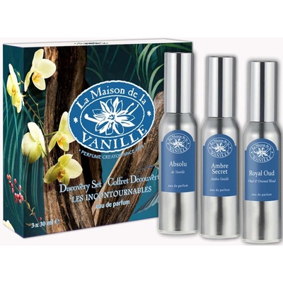 La Maison de la Vanille Подаръчен комплект Absolu d'Orient, 3 x 30 ml