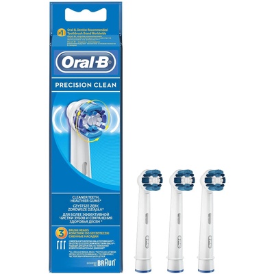 Oral-B Резерва за електрическа четка за зъби Oral-B Precision Clean, 3 броя