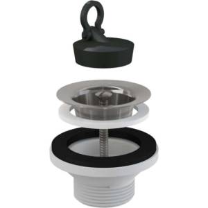 Alca - Изход за умивалник 5/4", решетка от неръждаема стомана A31 (A31)