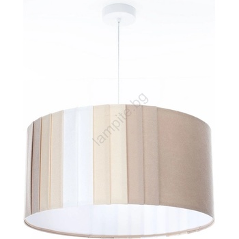 BPS Koncept Пендел STRIPES на кабел 1xE27/60W/230V, Ø 40 см, бежов (BS0719)