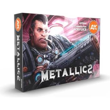 AK-Interactive Metallics Colors Set